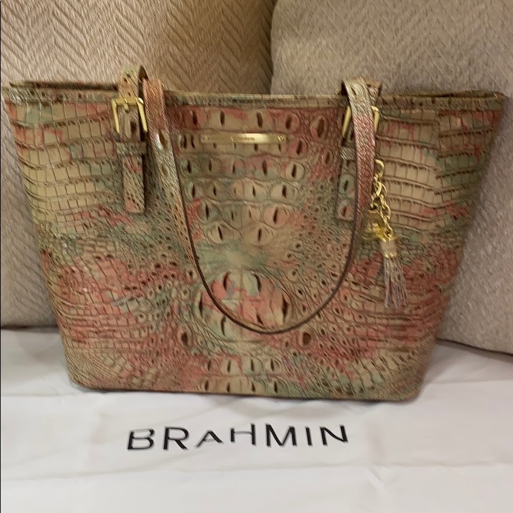 NWT Brahmin Medium Asher Sahara Tote